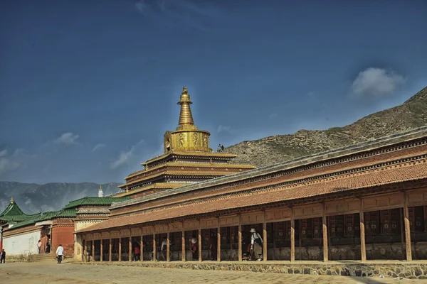 Монастыри Ся Хэ Ган Су Лабанг — стоковое фото