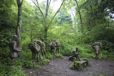 Genç İlçesi, Aba Tibet ve Qiang Özerk İli güneyinde, Sichuan, Çin