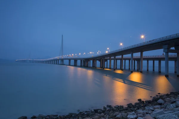 Die Shenzhen Bay Bridge, China — Stockfoto