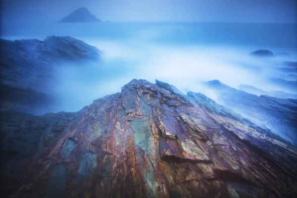 Shenzhen, China, Black Rock Beach Sunrise. — Foto de Stock