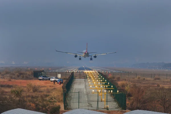 ประเทศจีนสนามบินนานาชาติเฉิงตู Shuangliu — ภาพถ่ายสต็อก