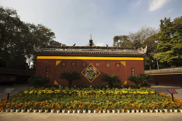 Xindu district, Chengdu city, Sichuan province, baoguang monastery — Stock Photo, Image