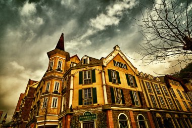 Çin, Dayi County, Chengdu şehir, Sichuan Eyaleti, Avrupa tarzı şehir