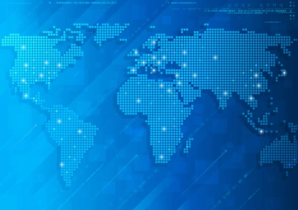 Mozaik dünya arka plan