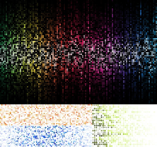 Fondos de mosaico — Vector de stock