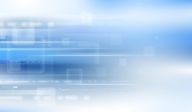 Mavi ışık kompozisyon