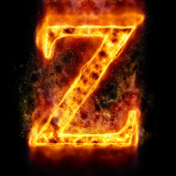 Letter Z — Stock Photo, Image