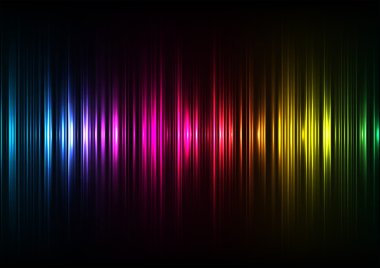 Çok renkli soyutlama