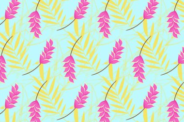 Kusursuz vektör desenleri, soyut çiçek tasarımcısı modern vektör, basit düzenlenebilir desen.