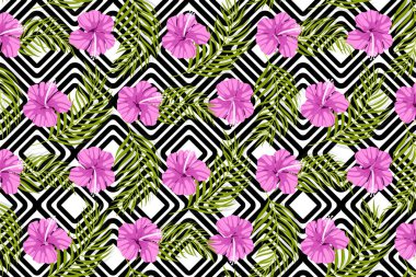 Kusursuz vektör desenleri, soyut çiçek tasarımcısı modern vektör, basit düzenlenebilir desen.