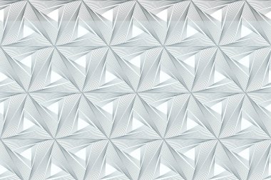 Şeffaf beyaz üçgen geometrik Kusursuz vektör desenli arkaplan grafiği
