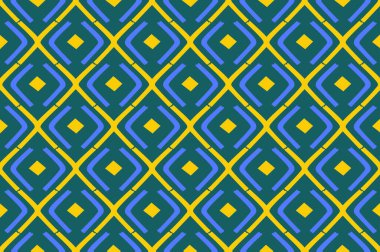 Üçgen mavi turkuaz sarı geometrik dikişsiz üçgen delta trigonometrik modern stil vektörü.