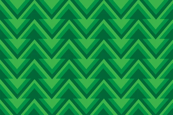 Grüne Halbtondreieckige Muster Wiederholt Geometrisches Design Nahtlose Vektorgrafik Tapeten — Stockvektor