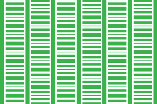 Green Lines Horizontal Vertical White Background Geometric Design Seamless Vector — Stock Vector