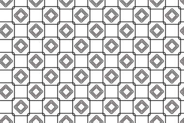 Kare içinde siyah elmaslar arka plan geometrik vektör desensiz grafik duvar kağıdı