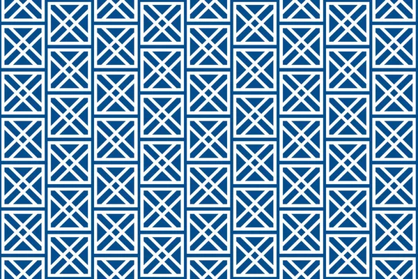 Design Bleu Vecteur Sans Couture Motif Fond Géométrique Graphique — Image vectorielle