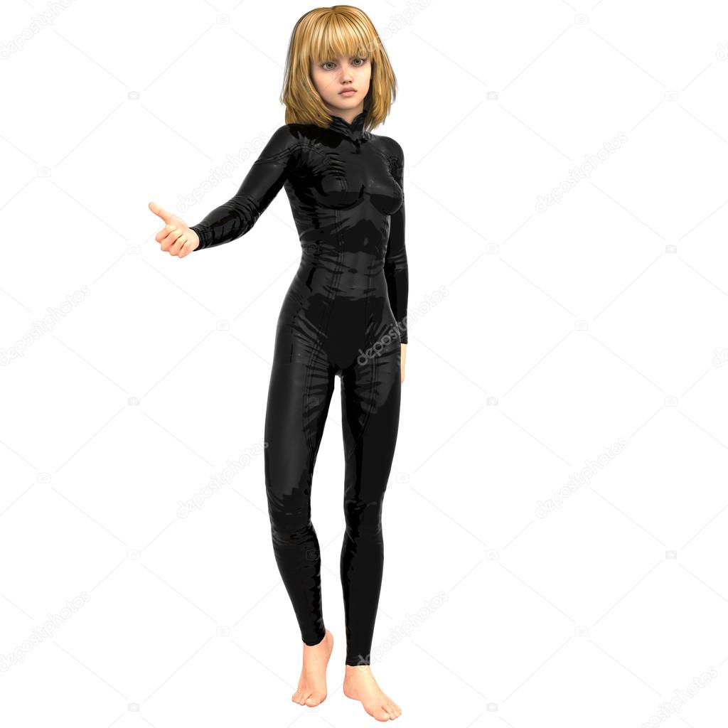 vestito nero per adolescenti