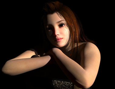 Bir genç kız olay yerinde