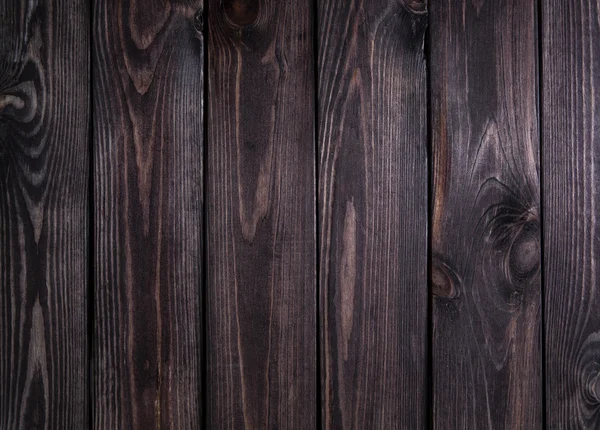 Dark wood texture. Background dark old wooden panels. Close up of wall. — Stock Photo, Image