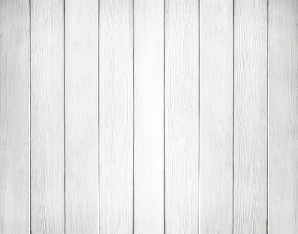 Fondo bianco di assi di legno — Foto Stock