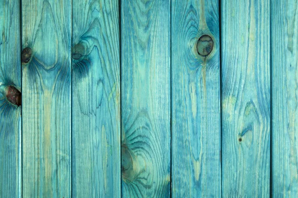 Старая окрашенная синяя текстура дерева или фон — стоковое фото