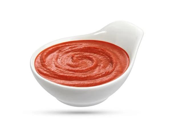 Ketchup bowl en blanco — Foto de Stock