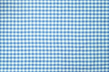 Mavi kareli masa örtüsü arka plan