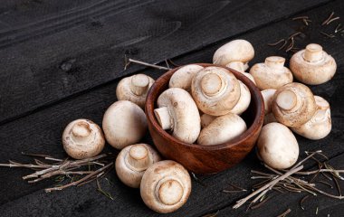 Siyah arka planda tahta kasede şampiyonlar