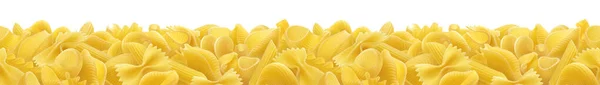 Italské těstoviny vzor, bezešvé textury — Stock fotografie