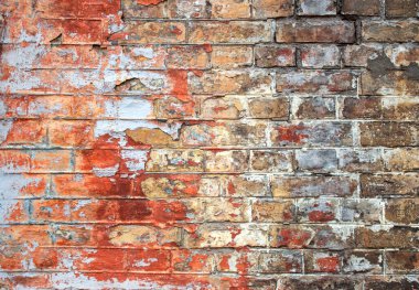 Kırık tuğla duvar dokusu