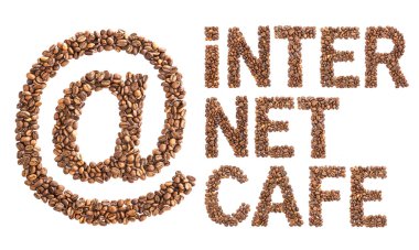 e-posta simgesi Internet Cafe kahve fasulye