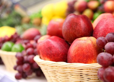 arka plan meyve. meyve Dükkanı