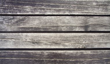 Zaman ve böcekler tarafından zarar görmüş eski ahşap zemin