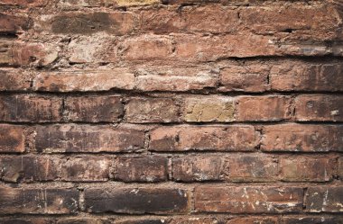 Kırık Beton vintage tuğla duvar