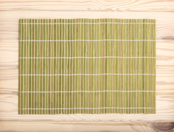 Bamboe tabel. bamboe servet — Stockfoto