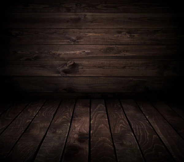Dunkles Holz Bretter Hintergrund — Stockfoto