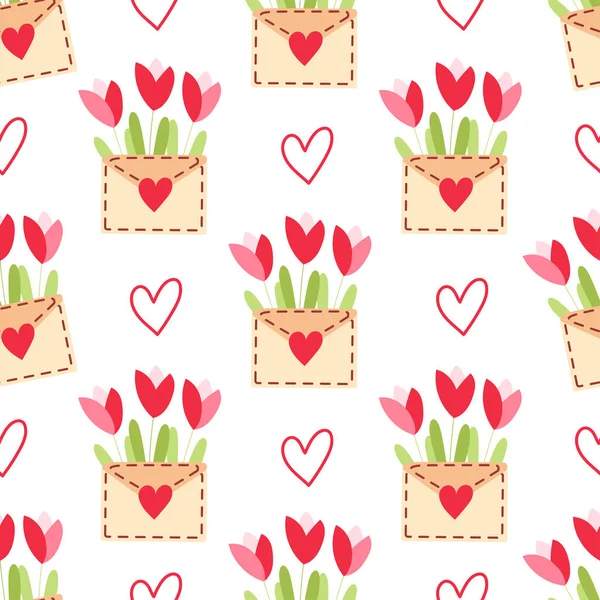 Kusursuz çiçek deseni. Çiçekli zarf. Romantik arkaplan.