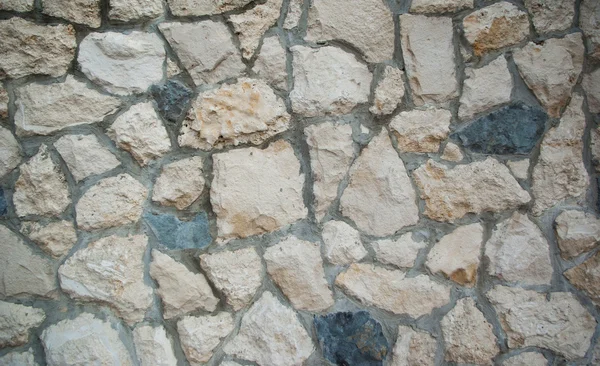 Muro di pietra nel vecchio castello — Foto Stock