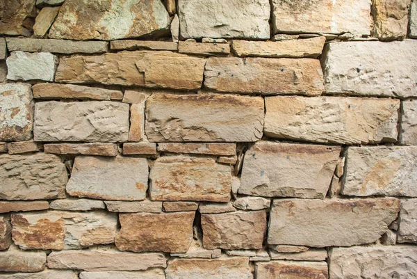 Stone wall in old castle — Stock Photo, Image