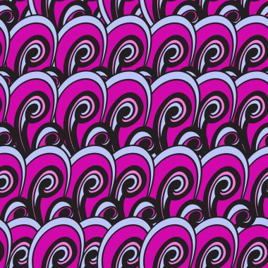 Seamless multicolor summer pattern. Bright vector hand drown bac