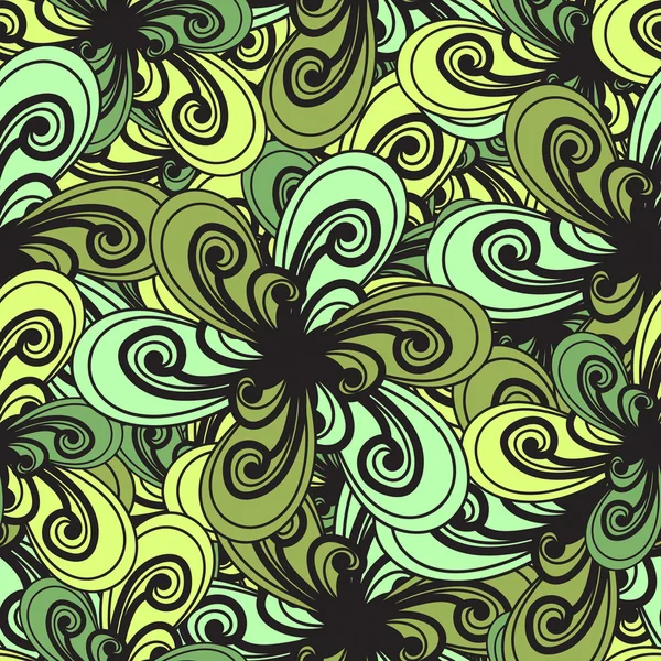 Abstract vector background. Colorful pattern. Floral seamless ba — Διανυσματικό Αρχείο