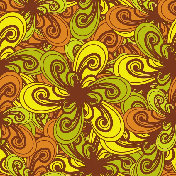 Abstract vector background. Colorful pattern. Floral seamless ba — Διανυσματικό Αρχείο