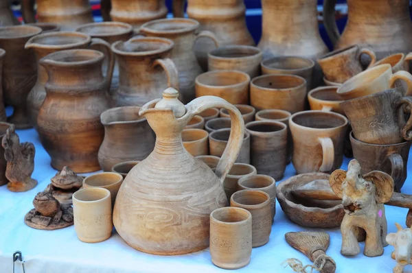 Ceramic raw pottery, clay, ceramics art concept . Ancient