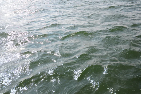 Güzel Deniz Yüzeyi Ile Dalgalar Havadan Görünümü — Stok fotoğraf