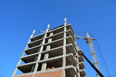 Vinç yapı inşaat alanı yeni şirketten. Sanayi Yapılar.