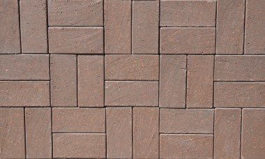 Güzel koyu kahverengi Alman seramik klinker Pavers Patio için.