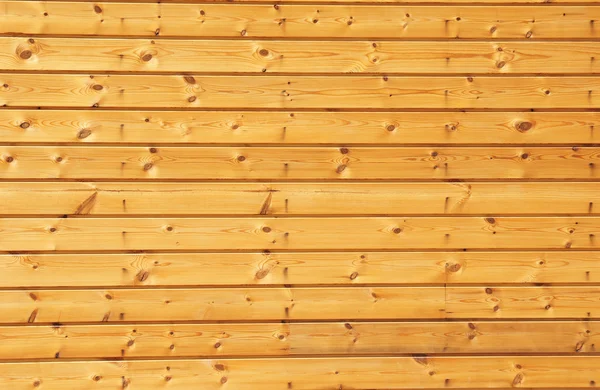 Background texture of finely slatted natural brown pine wood — Stock Photo, Image