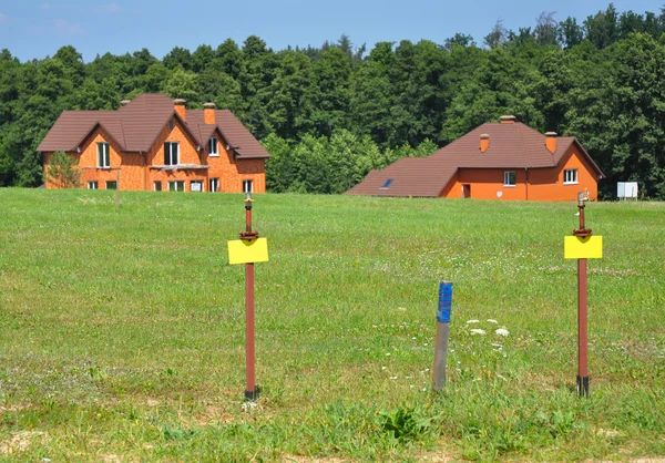 Free Land with Natural Gas Pipelines Ready for Install on the Su — Stock Image Free Land with Natural Gas Pipelines Ready for Install on the Su Stock Picture