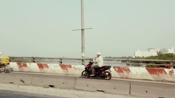 越南城市道路交通 — 图库视频影像
