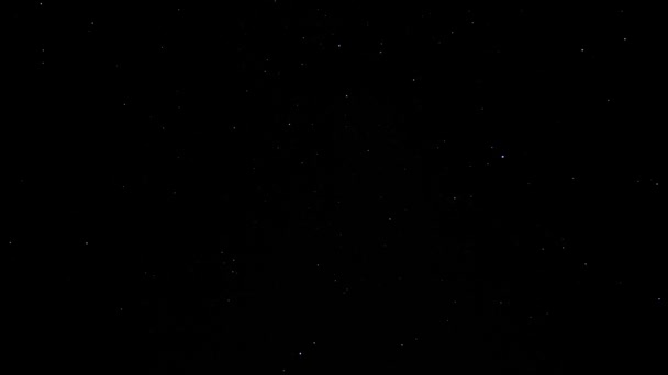 Starry clear sky. Timelapse — Stock Video